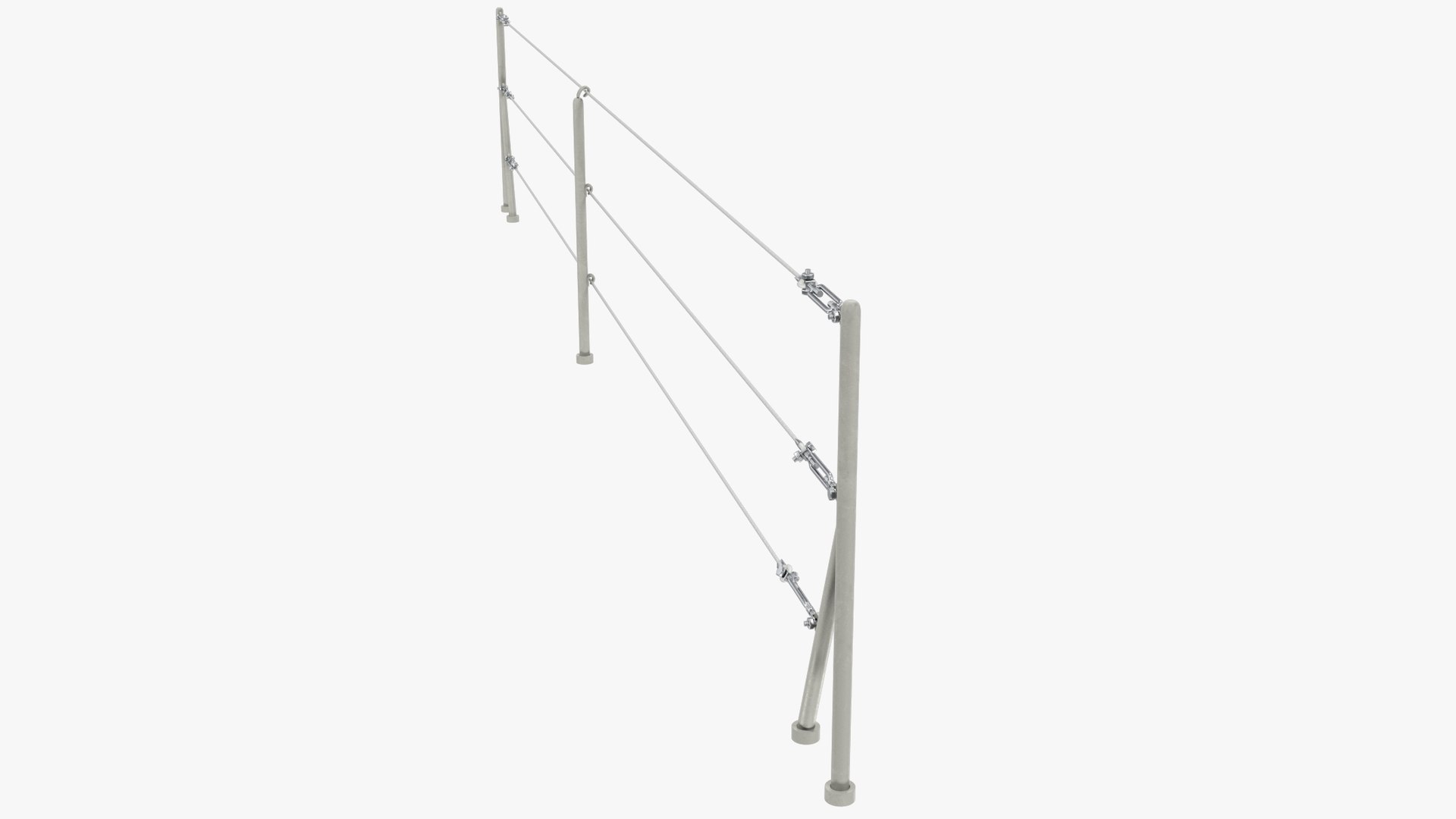 3D Model Ship Handrails V2 - TurboSquid 2102779