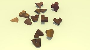 wooden brain teaser