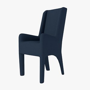 Simple armchair 3D model