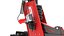 Electric Air Spring Car Jack Red and Tire Machine