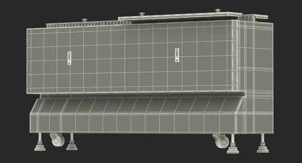 3D conveyor belt machine - TurboSquid 1350952