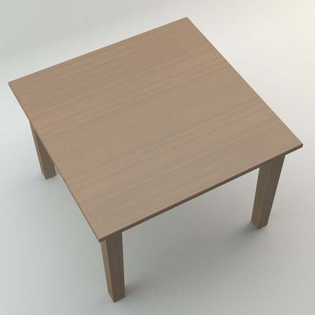 3d model ikea stornas table