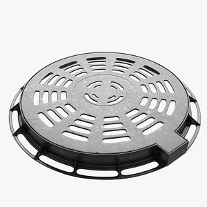 Sewer Manhole 3D model