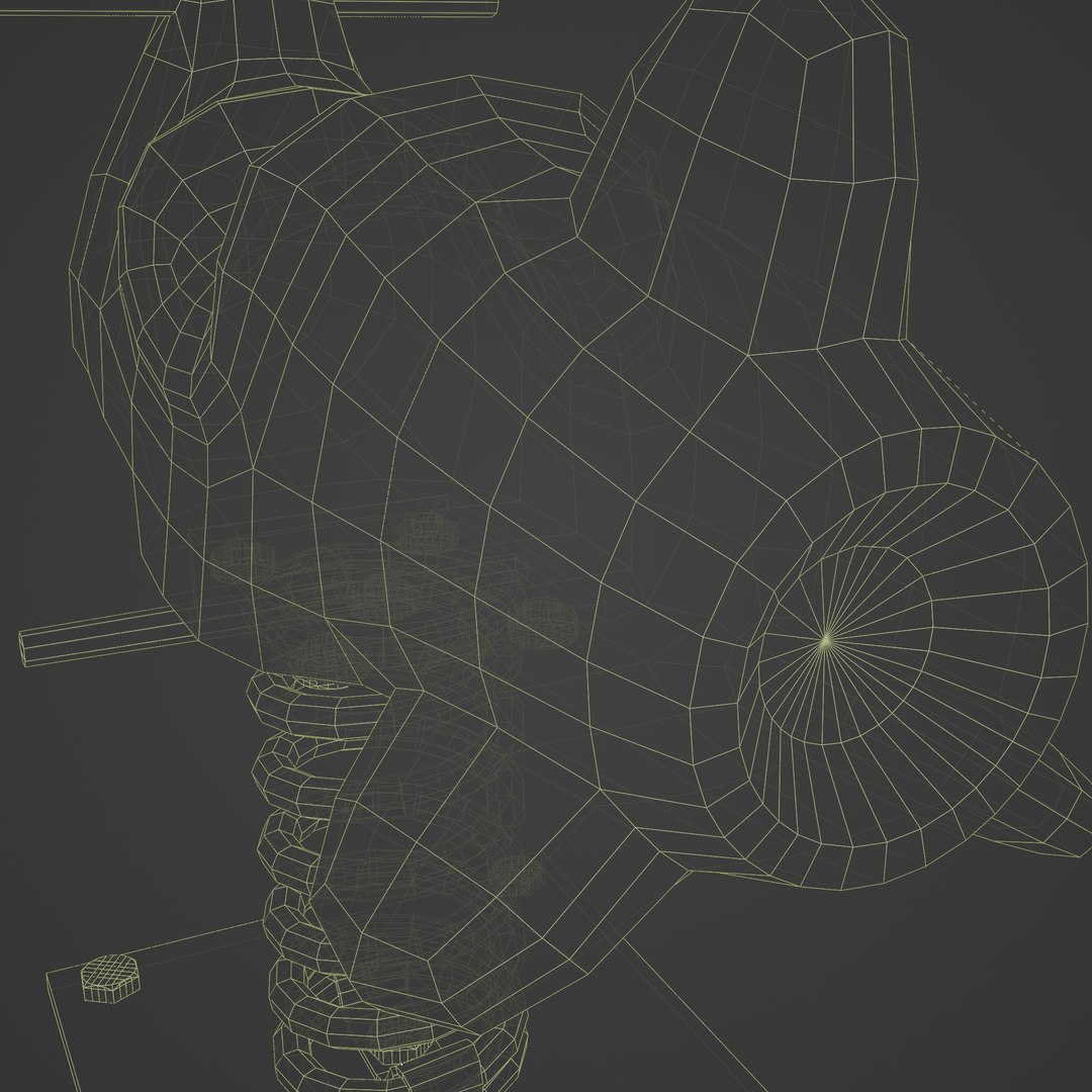 3D Rocket Spring Rider in Old Vintage Post Apocalyptic Style model ...