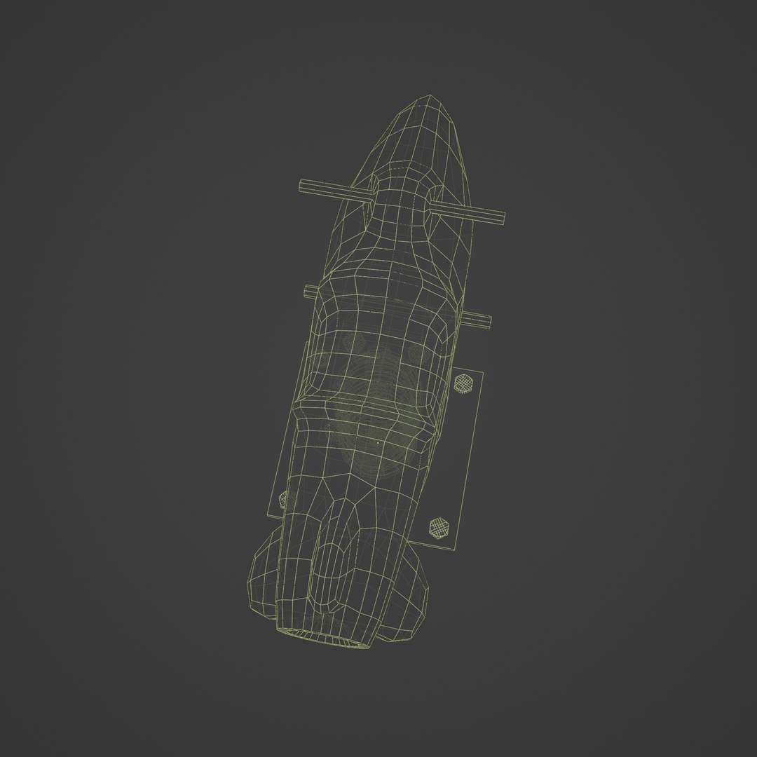 3D Rocket Spring Rider in Old Vintage Post Apocalyptic Style model ...