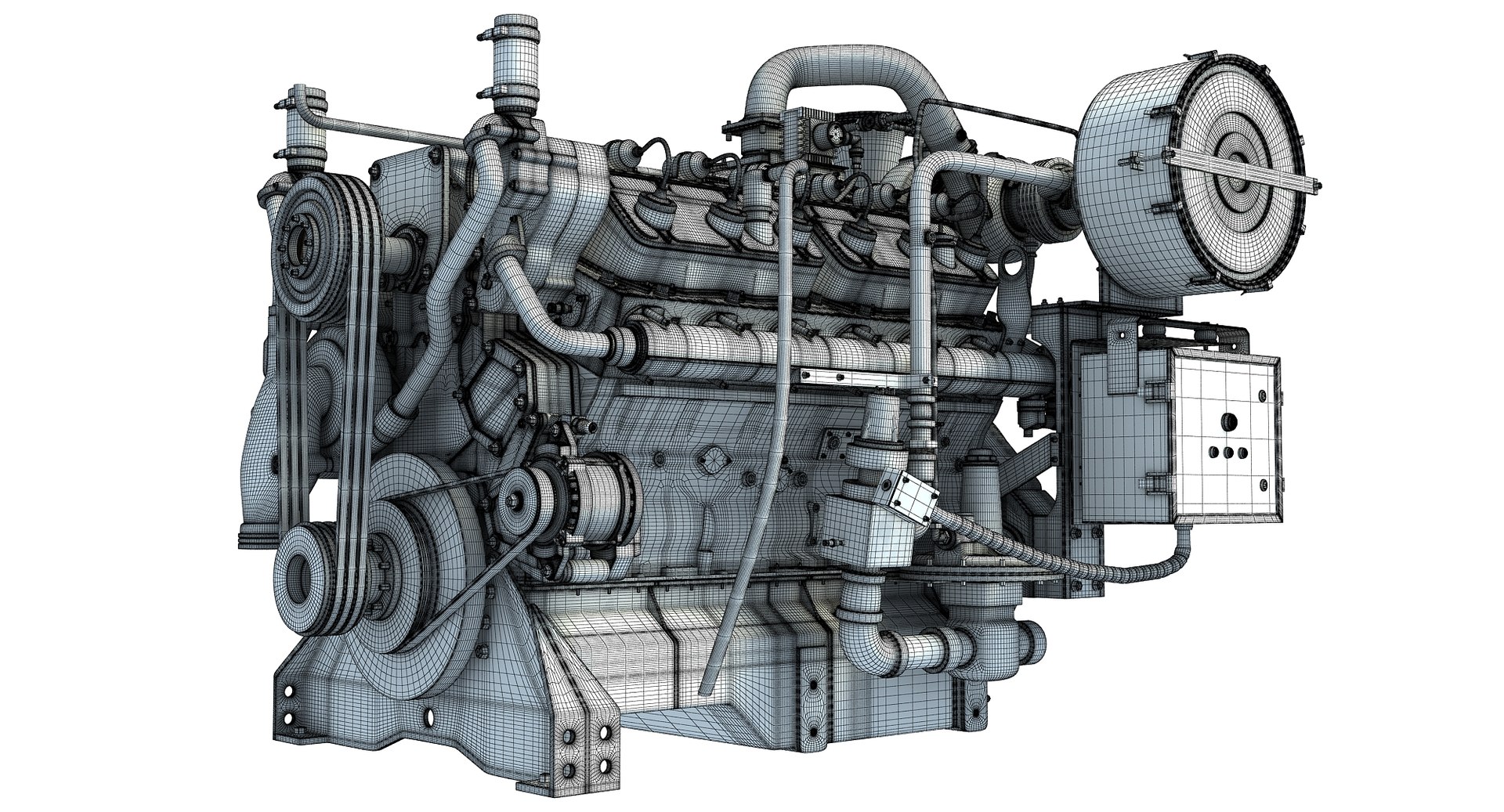 Gas Generator Engine 3d 3ds