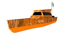 Italy wooden Boat