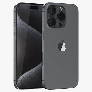 iPhone 15 Pro Black Titanium