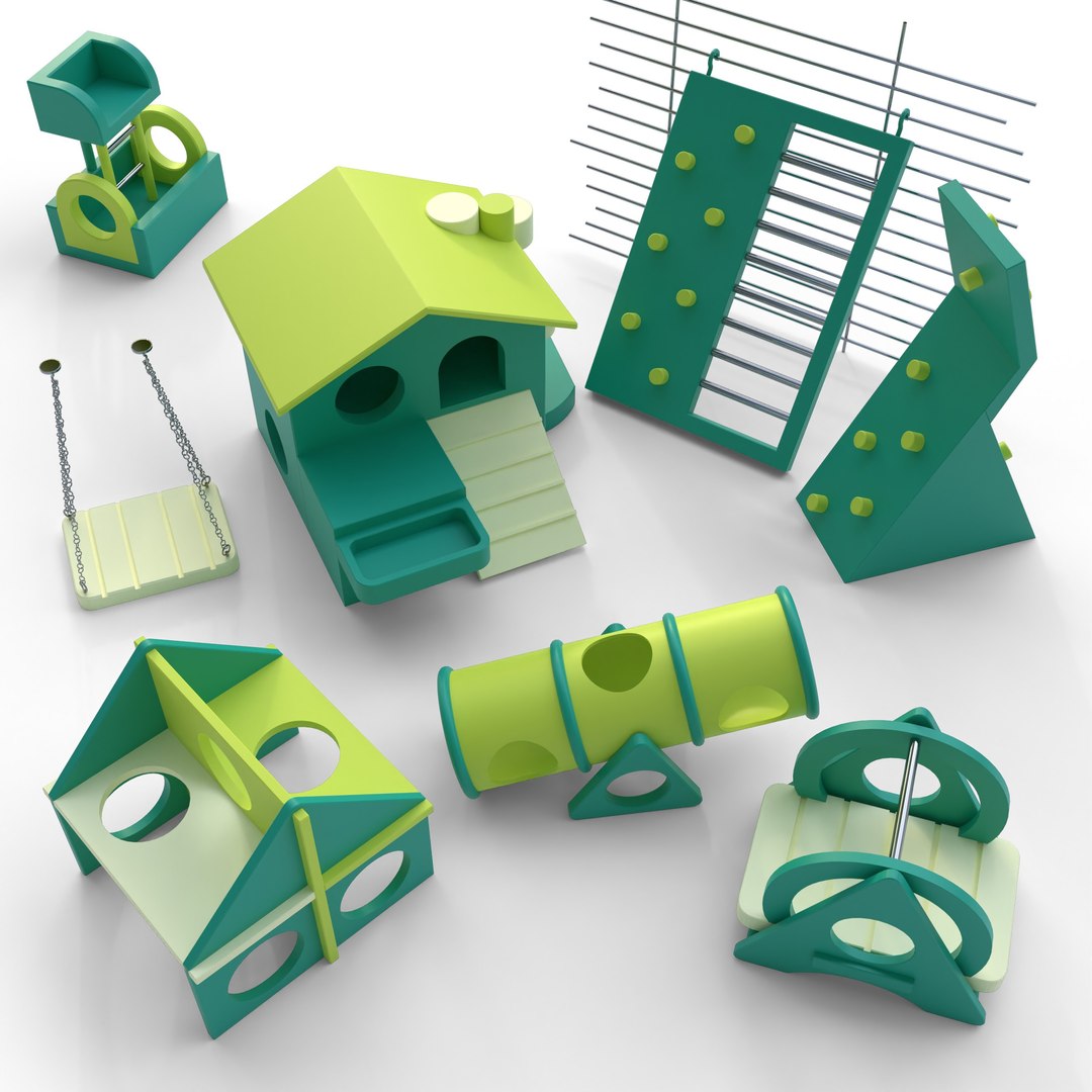 3D Houses For Rodents - TurboSquid 2121309