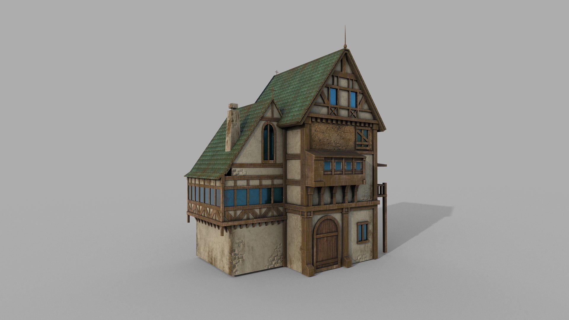 Medieval Fantasy House 3d - Turbosquid 1846547