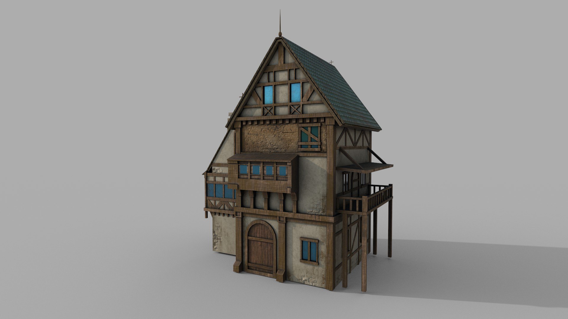 Medieval Fantasy House 3D - TurboSquid 1846547