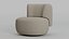 Lek single sofa by CHRISTOPHE DELCOURT