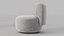 Lek single sofa by CHRISTOPHE DELCOURT