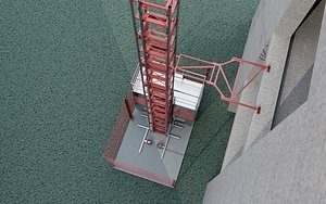 3D Construction machinery model