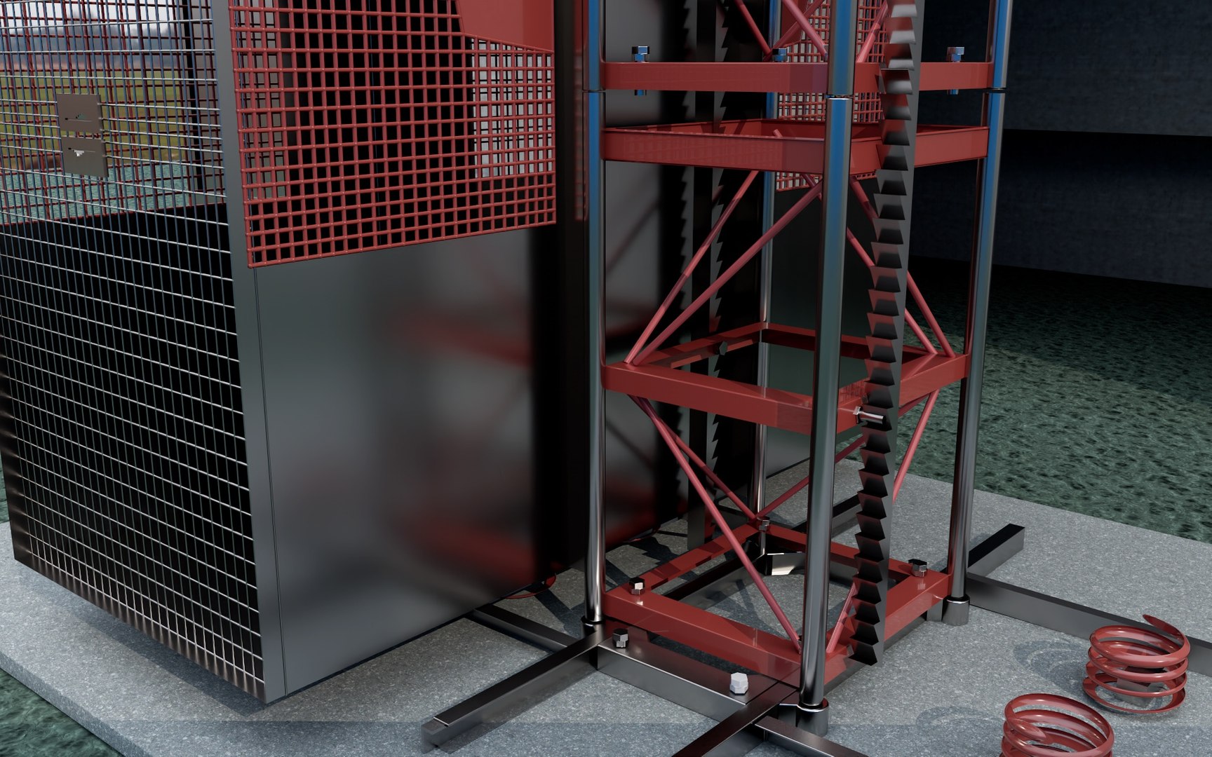 3D Construction Machinery Model - TurboSquid 2074095