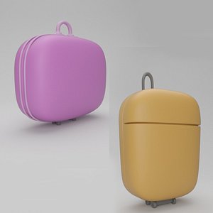 suitcase case 3d c4d