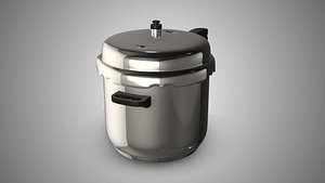 kitchen pressure cooker 3D model