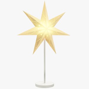 Standing Christmas Paper Star V4