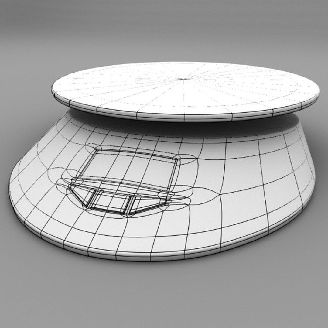 Digital Kitchen Scale 3d Obj