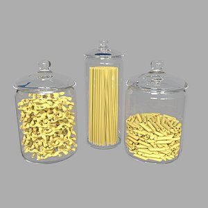 Pasta Jars 3D