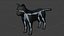 Black Cat Rigged and Low Poly Game Ready