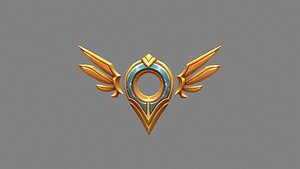 Cartoon coordinate icon - mark model