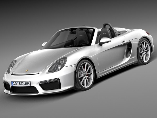 3D модель Porsche Boxster Spyder 2016 - TurboSquid 917601