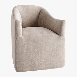 Camille Dining Armchair 3D
