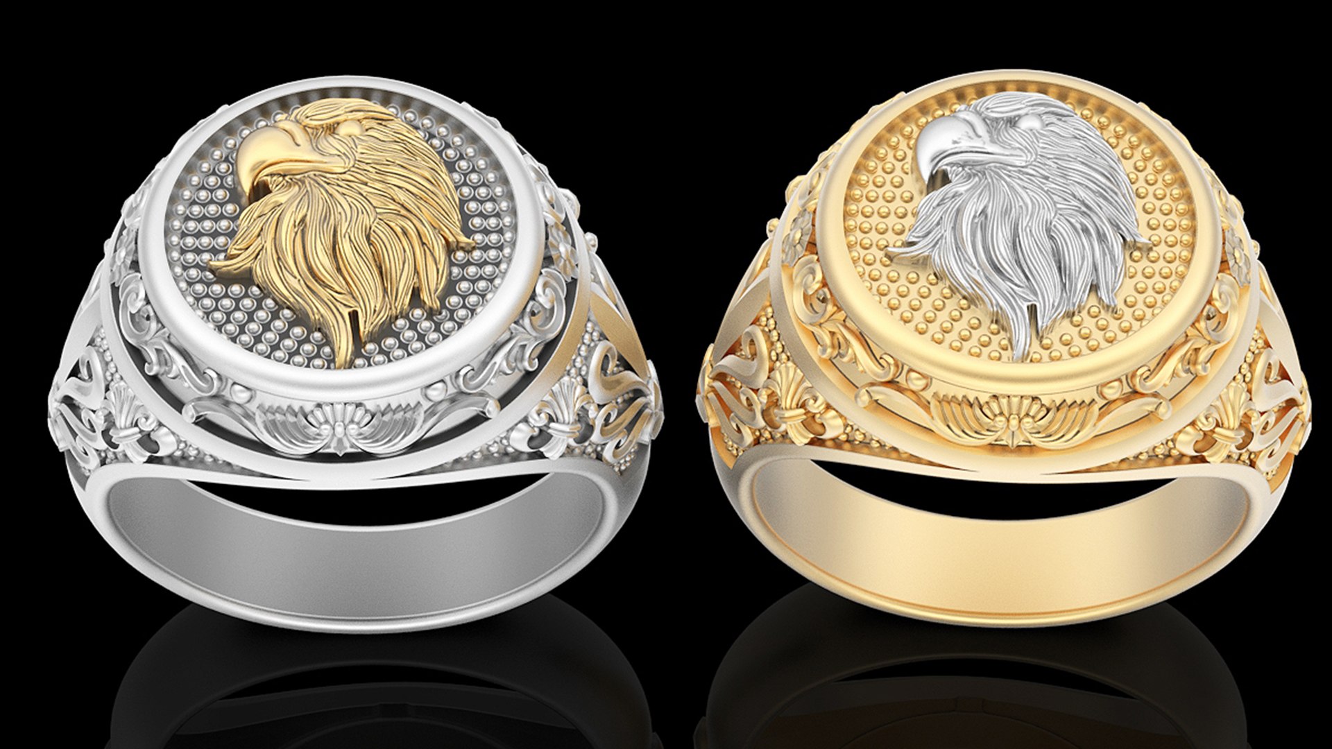 Man ring eagle head gold jewelry printable 3D model https://p.turbosquid.com/ts-thumb/0B/OFAcnd/3z/turbirender.2838/jpg/1660292298/1920x1080/fit_q87/c128ae94db51889a3ddb22fd7f190d6a1e5a2dba/turbirender.2838.jpg