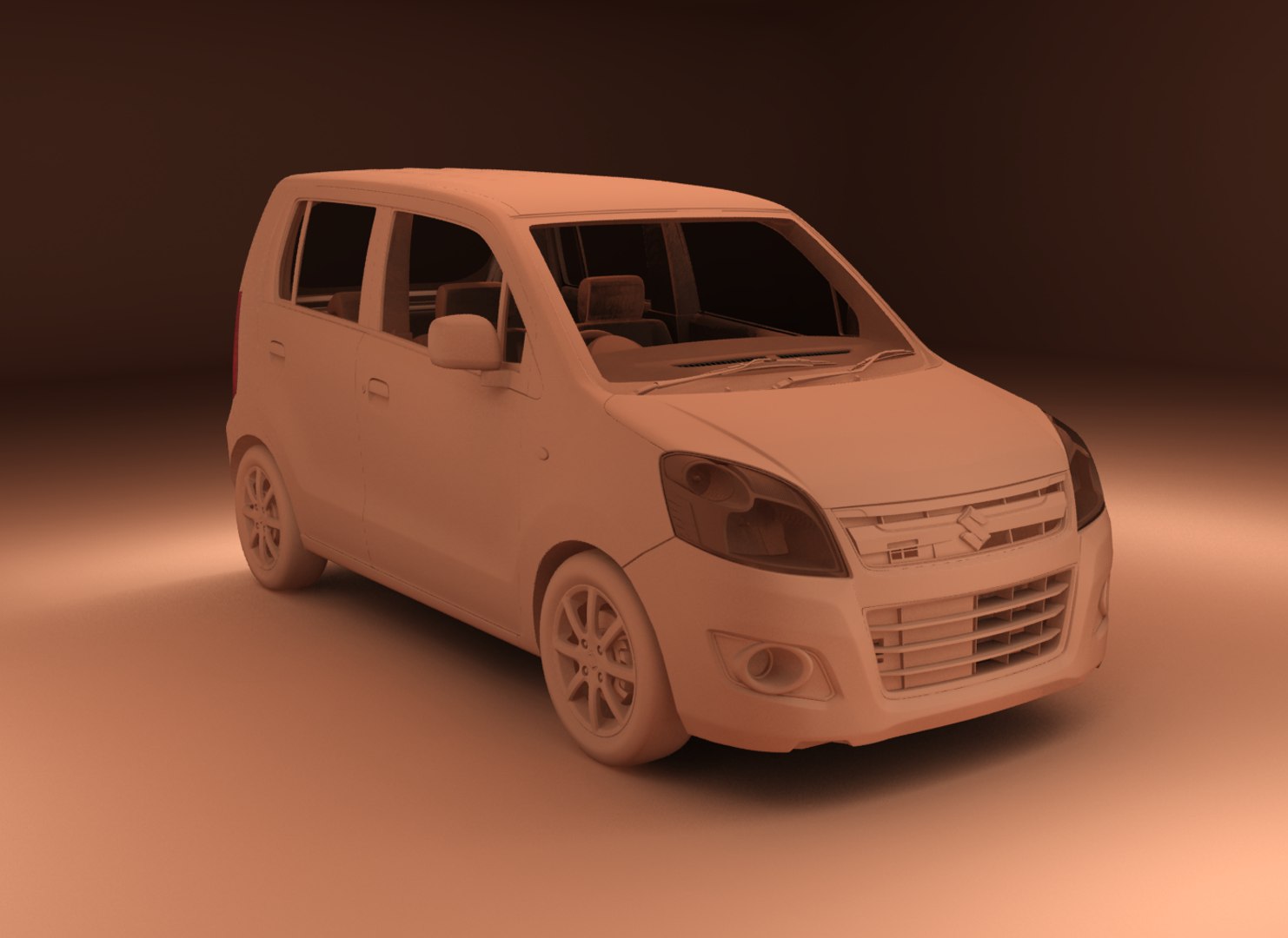 Suzuki Wagon R 3D Model - TurboSquid 1335279
