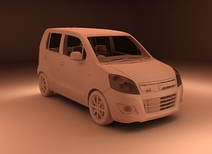 suzuki wagon r 3D model