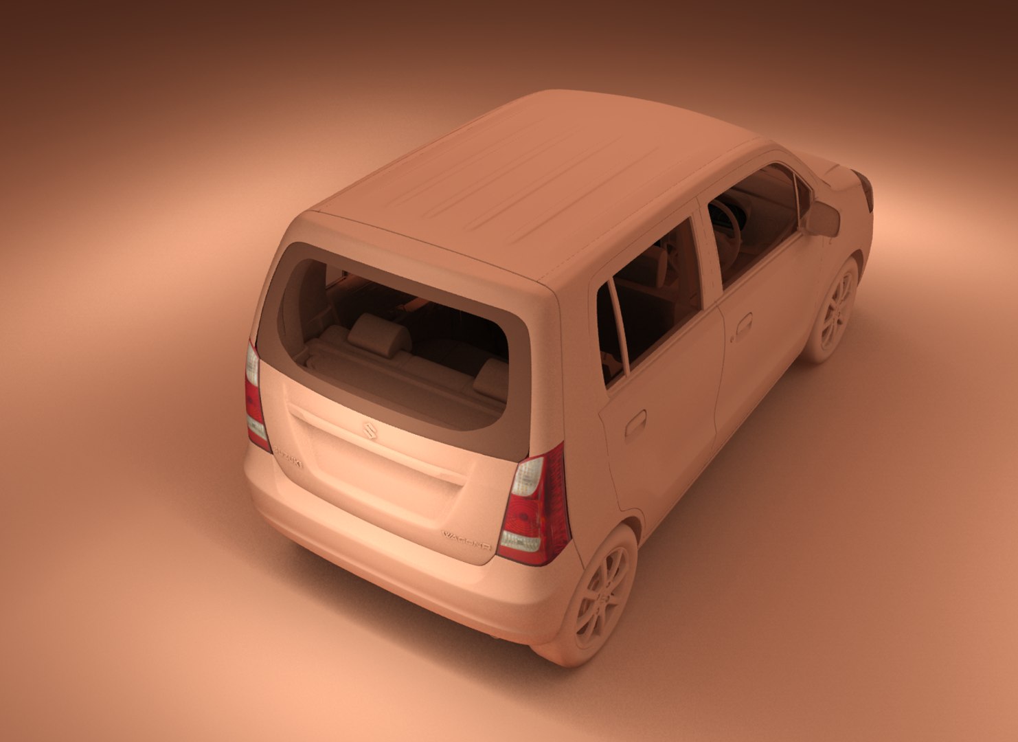 Suzuki Wagon R 3D Model - TurboSquid 1335279