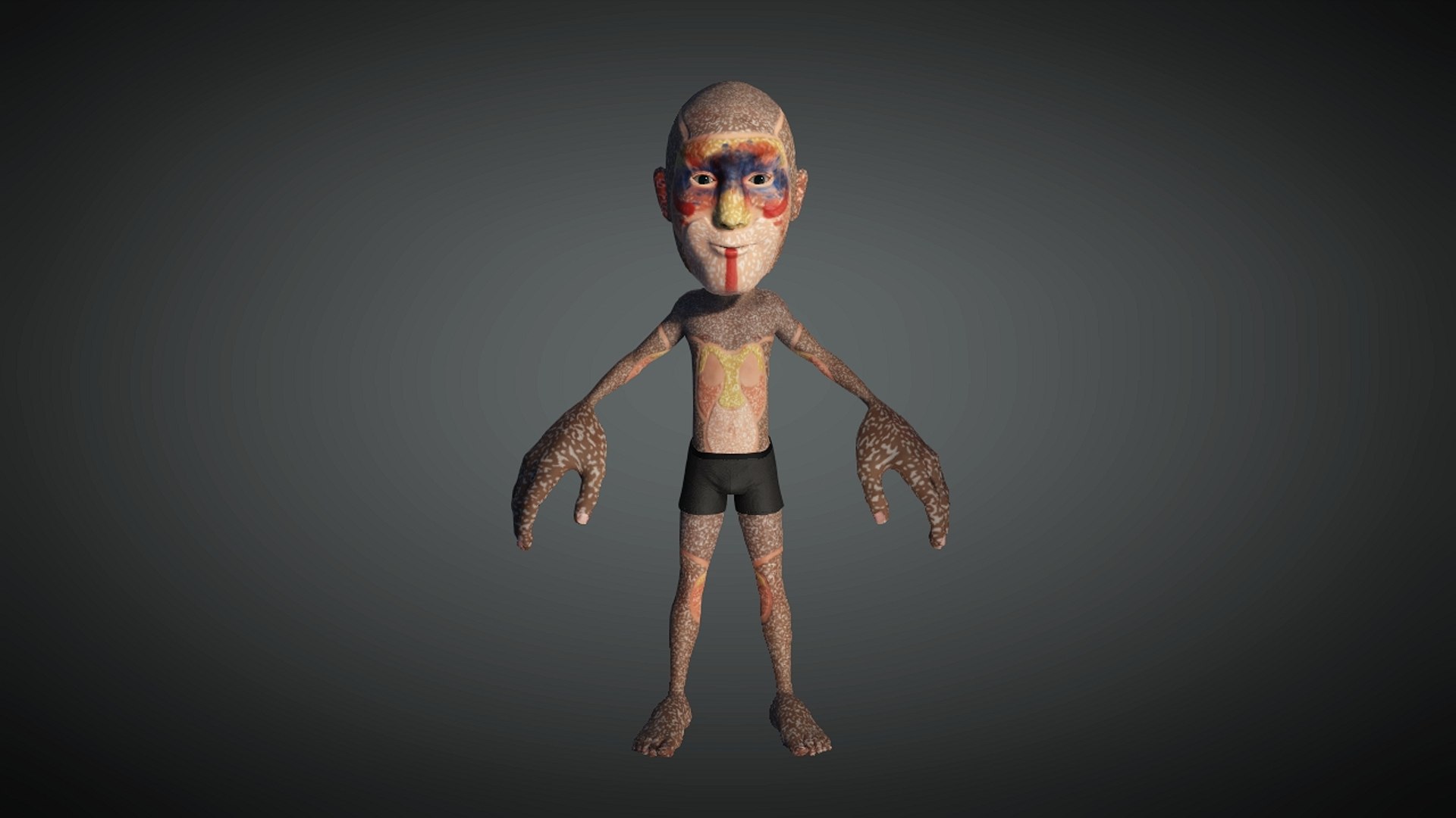 Sci-Fi Alien cartoon character 3D model https://p.turbosquid.com/ts-thumb/0B/aMHfRG/H8/1/jpg/1679377055/1920x1080/fit_q87/f7b0080eb5168aecea891d437a8088856d3ac5eb/1.jpg