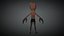 Sci-Fi Alien cartoon character 3D model
