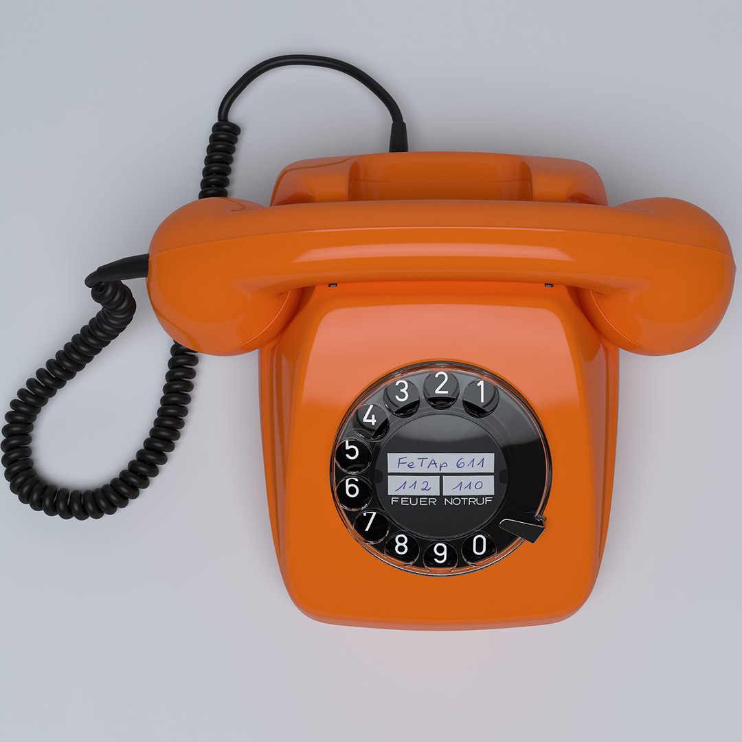 3ds Max Telephone Fetap 611