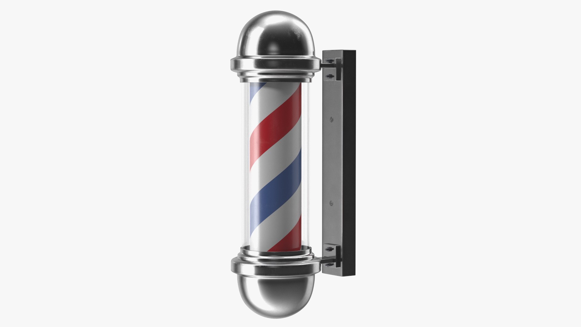 Barber Pole 3D model preview
