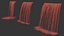 Wall Fountains 8 Big cascade 3D model