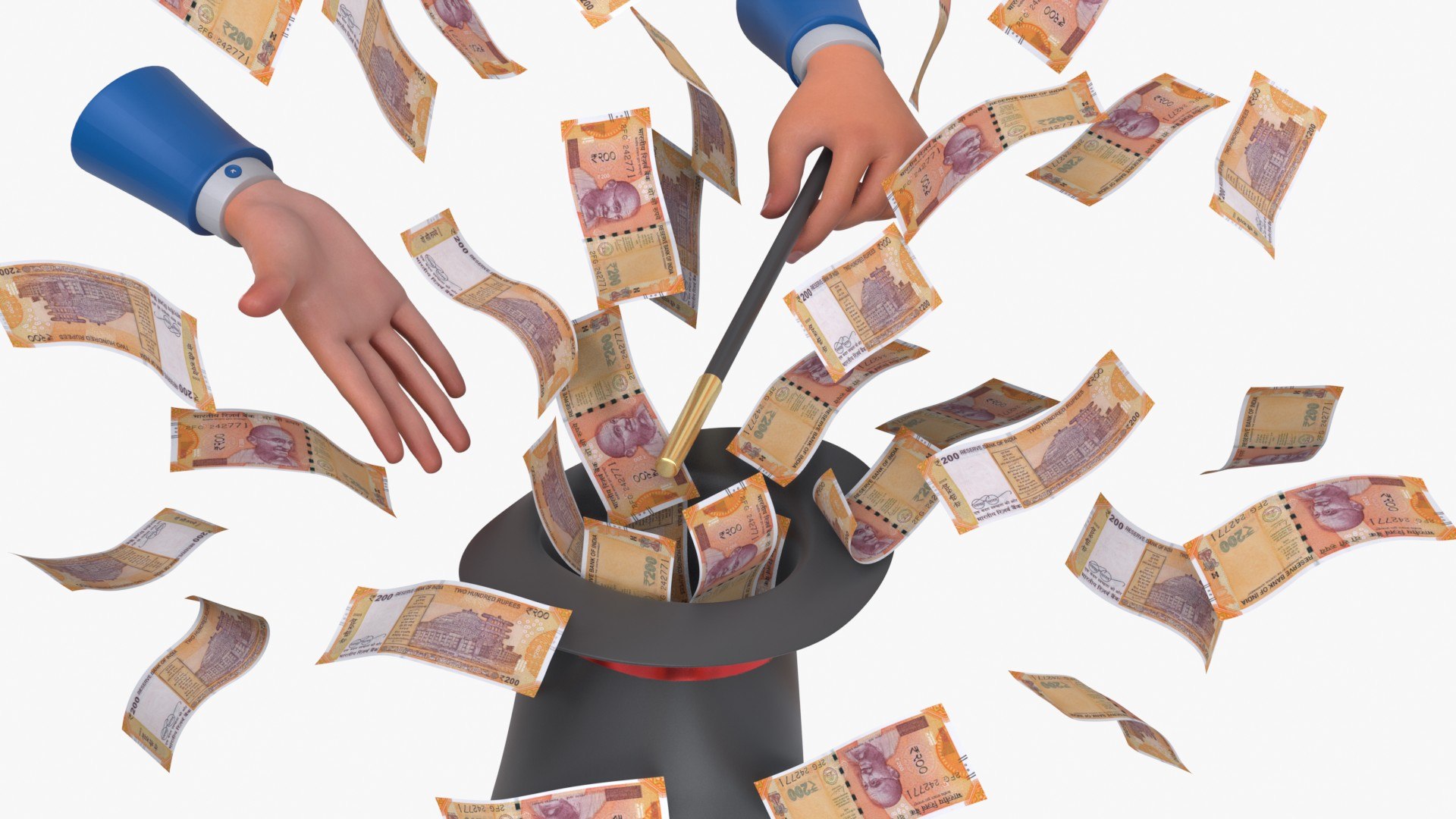 India 200 Rupee Magic Hat Money 3D model https://p.turbosquid.com/ts-thumb/0B/gHlQIF/vr/magic_hat_money_main_pr_f_0114/jpg/1772438129/1920x1080/fit_q87/2c77eda33b384ef5659f660885874182eafb18d9/magic_hat_money_main_pr_f_0114.jpg