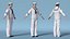 3D model US Navy Sailor A-Pose