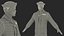 3D model US Navy Sailor A-Pose