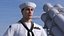 3D model US Navy Sailor A-Pose