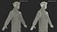 3D model US Navy Sailor A-Pose