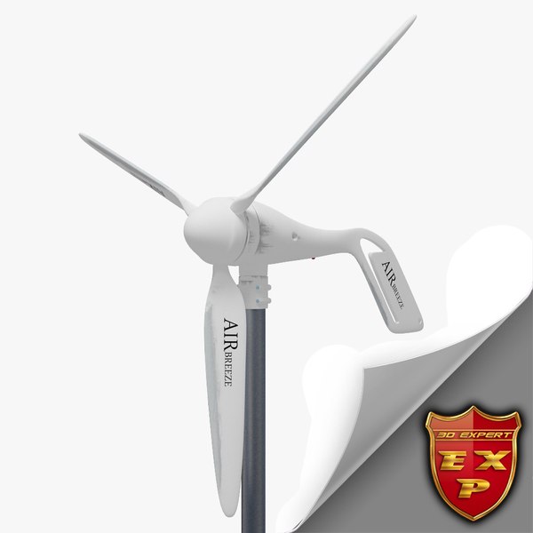 3d model of wind turbine