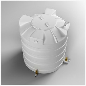 Water Tank 3ds max