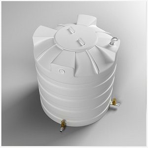 Water Tank 3ds max