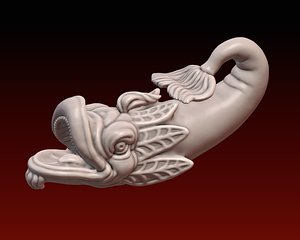3D Fish Stylized 3D print ready
