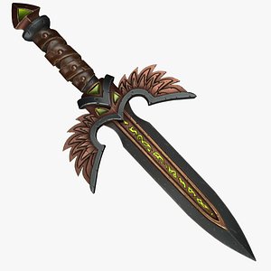 Rune dagger 3D