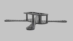 3D fpv drone frame model