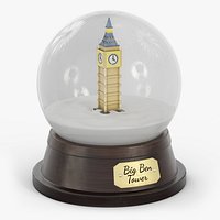 Big Ben Snow Globe