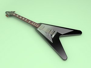 electric guitar 3ds